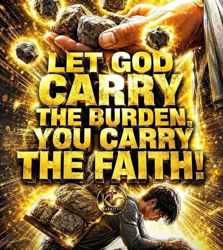 The load can be light just lay it down